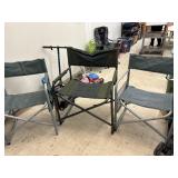 3 Folding Chairs