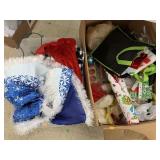 2 Boxes of Holiday Decor and Misc