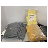 Plastic Table Covers, Spandex Chair Sashes, Satin