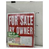 For Sale sign