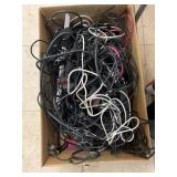 Box of Misc Cords