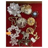 Pins and broaches