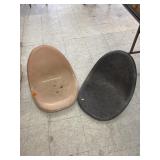 Fiberglass molded seats
