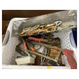 Tools, timer, plaster box, etc