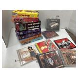 CDs & VHS Lot