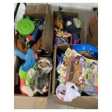 4 boxes of Misc Toys
