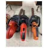 3 Trimmers - 2 electric  -1 battery operated no