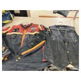 Leather Jacket & Leather Vest