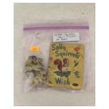 VTG Squirrel Family Figures & Book