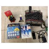 Purse, candle holders, Gumball Machine, Misc