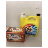 Dryer Sheets & Tide Laundry Detergent