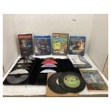 DVDs, VHS, CDs, Voice O Graph records, & Song
