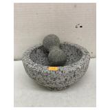 Granite Mexican Mortar and pestle