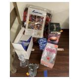 Deer Metal Decor, Candle Holders, Hand Blown