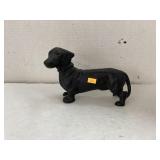 Cast iron dachshund