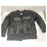 Harley-Davidson Kids size 3T faux leather biker