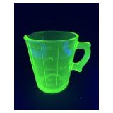 Uranium Glass Measuring Cup
