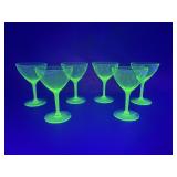 Uranium Wine Glasses