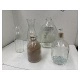 Glass Vases / Bottles