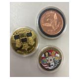 US Military Commemorative Coins & Copper Coin