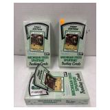 3 Boxes Of unopened Packets of  Michigan State