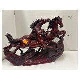 Vintage Ted Resin Horse Sculpture - Heavy