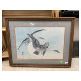 Geese Picture, Approx 25.5in x 20in