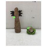 Angel and bunny decor