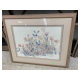 Flower Picture, Approx 33in x 28in