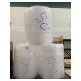 3cnt Rolls Bubble Wrap, 50ft