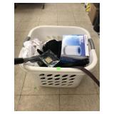 Laundry Basket of Misc - Adidas Fleece Gloves,