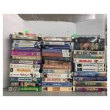 VHS TAPES, approx 38