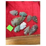 Agate Arrowheads