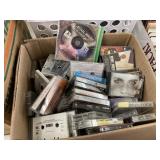 Cassettes and Play Station disc