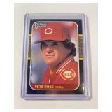 Pete Rose Reds Baseball Card