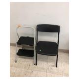 Cosco Step Stool & Folding Chair