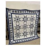 Quilt, Some Stains, Approx 6ft x 6ft