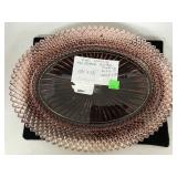 Pink Oval Serving Dish, Hocking Miss America