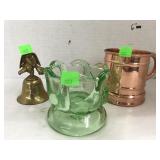 Metal Bell, Candlestick dish, Metal Cup