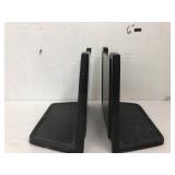 Pair Heavy metal bookends