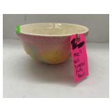 1940s Hull Sun-glow Pink Bowl