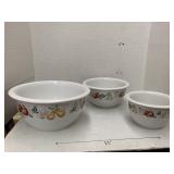 3cnt Corelle Nesting Mixing Bowls