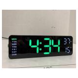 Digital Clock, Turns On
