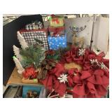 Christmas Decorations, Trees, Wreath, Boxes