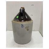 3- gallon crock jug (crack on the bottom)