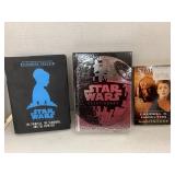2cnt Star Wars Books and 1cnt Star Trek Book