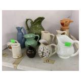 Small Pitchers and Plastic Cow