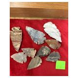 Agate Arrowheads