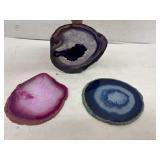 3 cnt Agate Slices