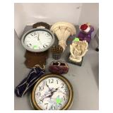 Decor - Clocks, Vase, Etc.